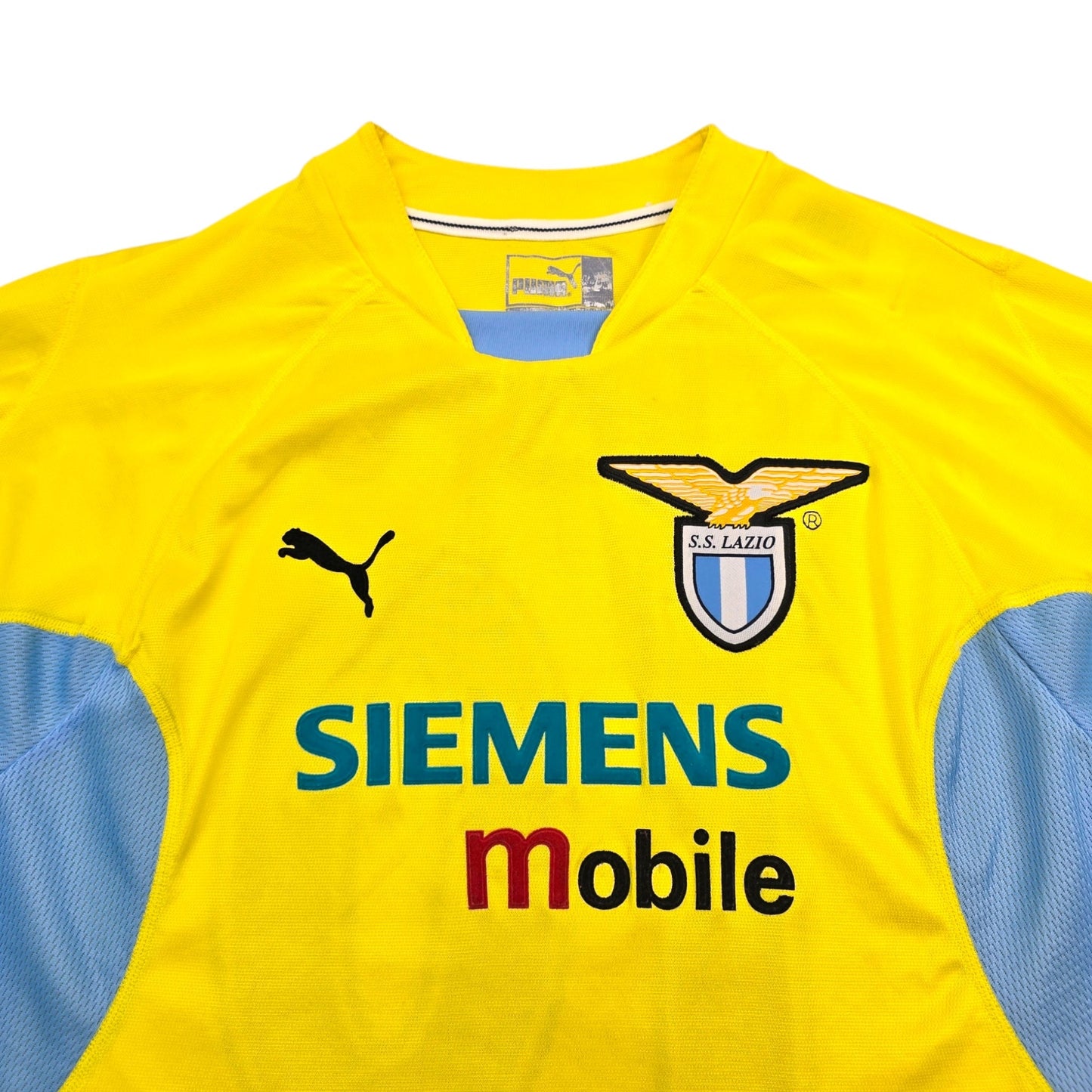 2001/02 Lazio Away Football Shirt (L) Puma #10 Crespo