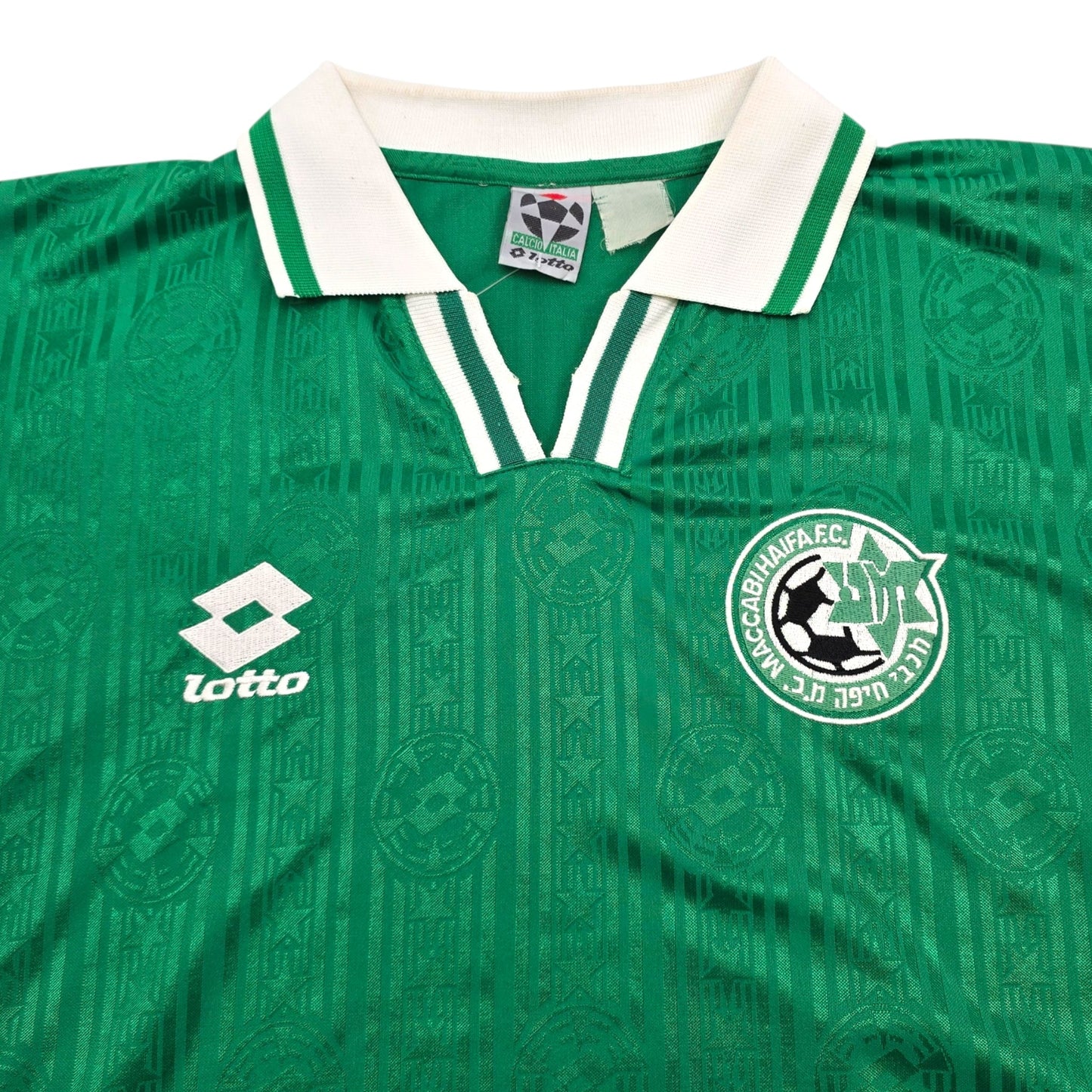 2001/02 Maccabi Haifa Home Football Shirt (L) Lotto