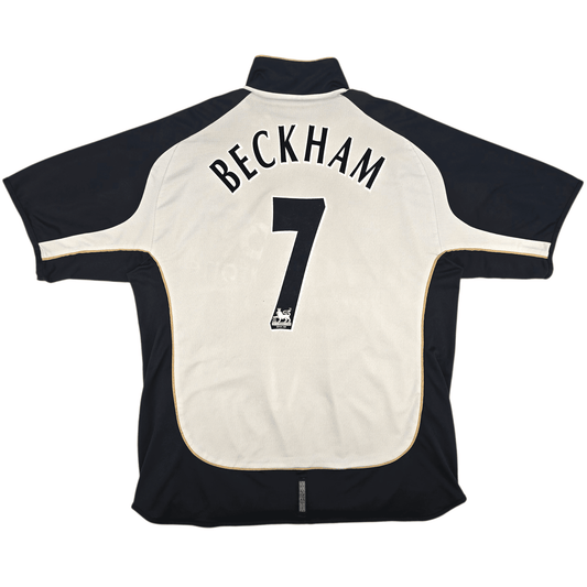 2001/02 Manchester United Away Football Shirt (2XL) Umbro #2 G.Neville | #7 Beckham