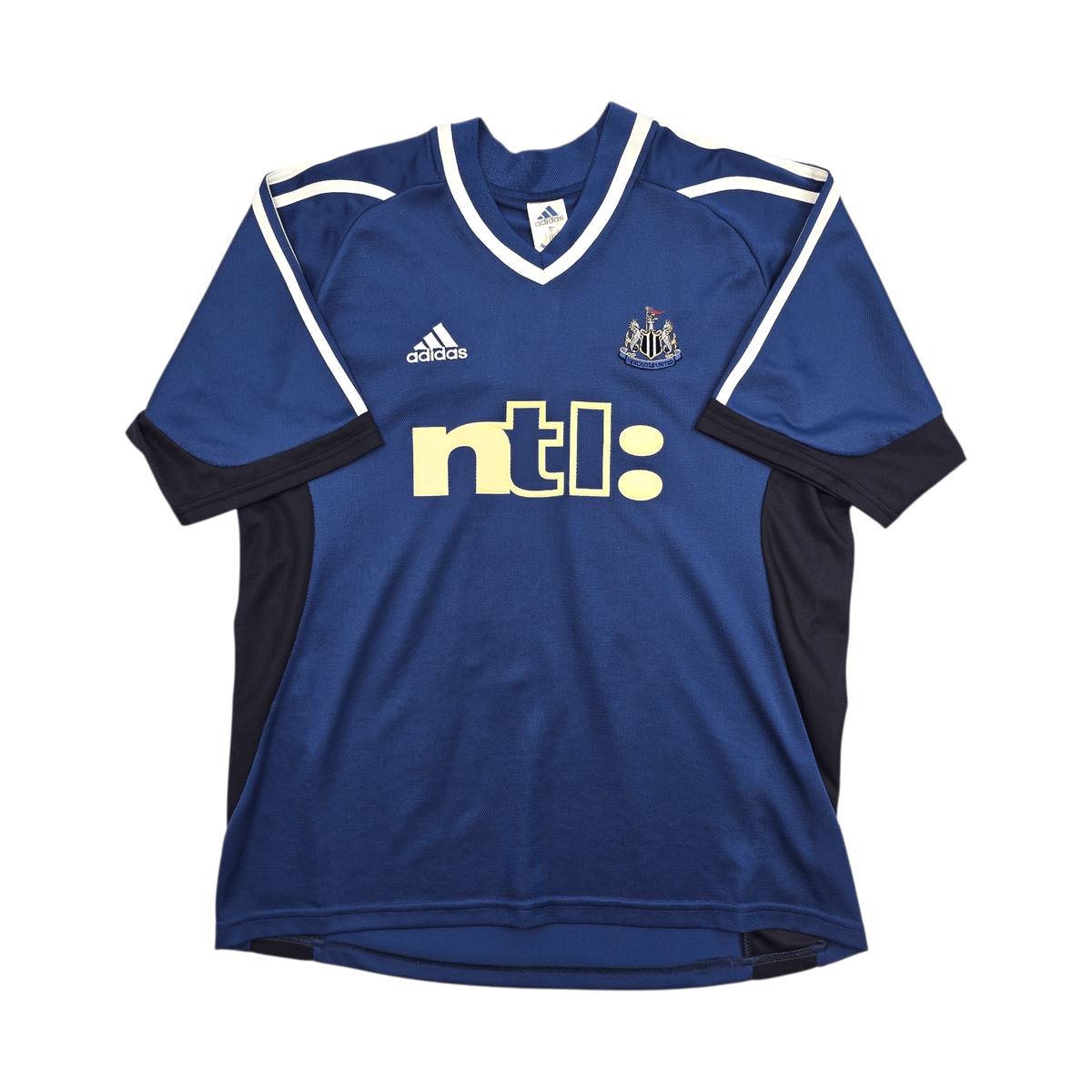 2001/02 Newcastle United Away Football Shirt (M) Adidas #11 Speed