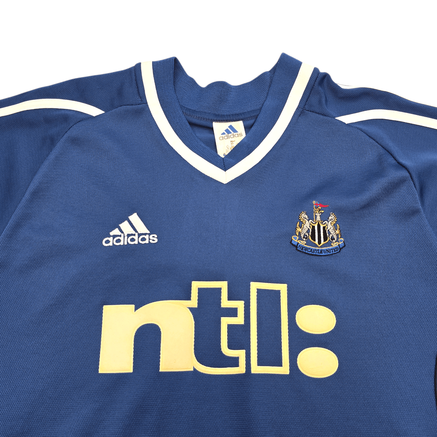 2001/02 Newcastle United Away Football Shirt (M) Adidas #11 Speed