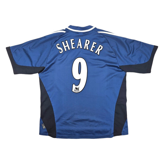 2001/02 Newcastle United Away Football Shirt (XL) Adidas #9 Shearer