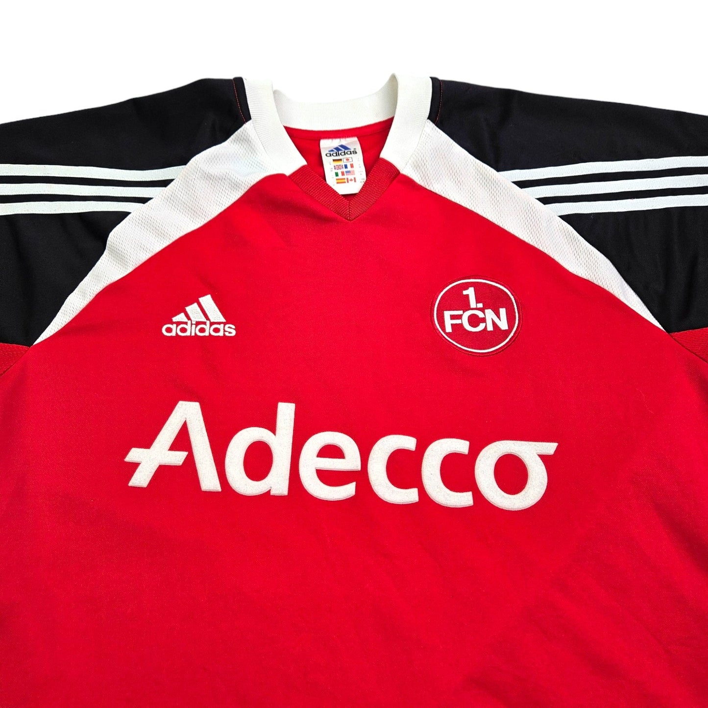 2001/02 Nuremberg Home Football Shirt (M) Adidas
