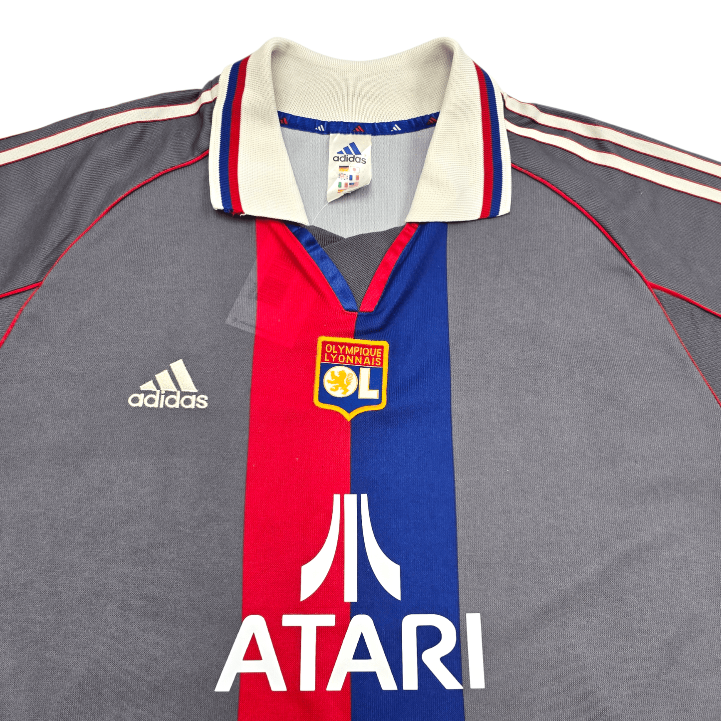 2001/02 Olympique Lyonnais Third Football Shirt (XL) Adidas #12 Juninho