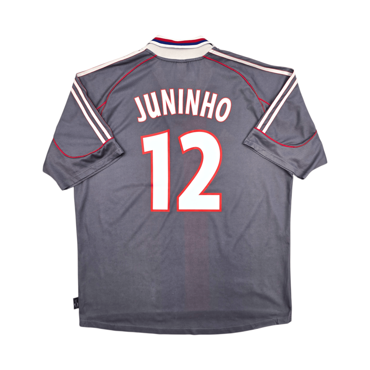 2001/02 Olympique Lyonnais Third Football Shirt (XL) Adidas #12 Juninho