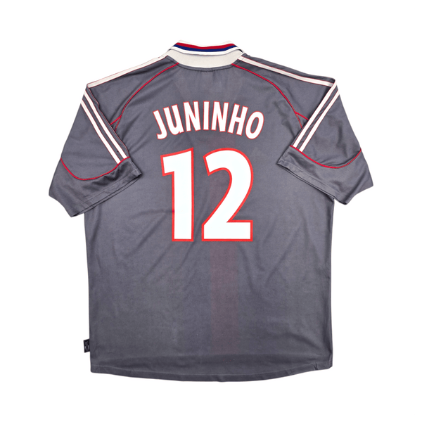 2001/02 Olympique Lyonnais Third Football Shirt (XL) Adidas #12 Juninho