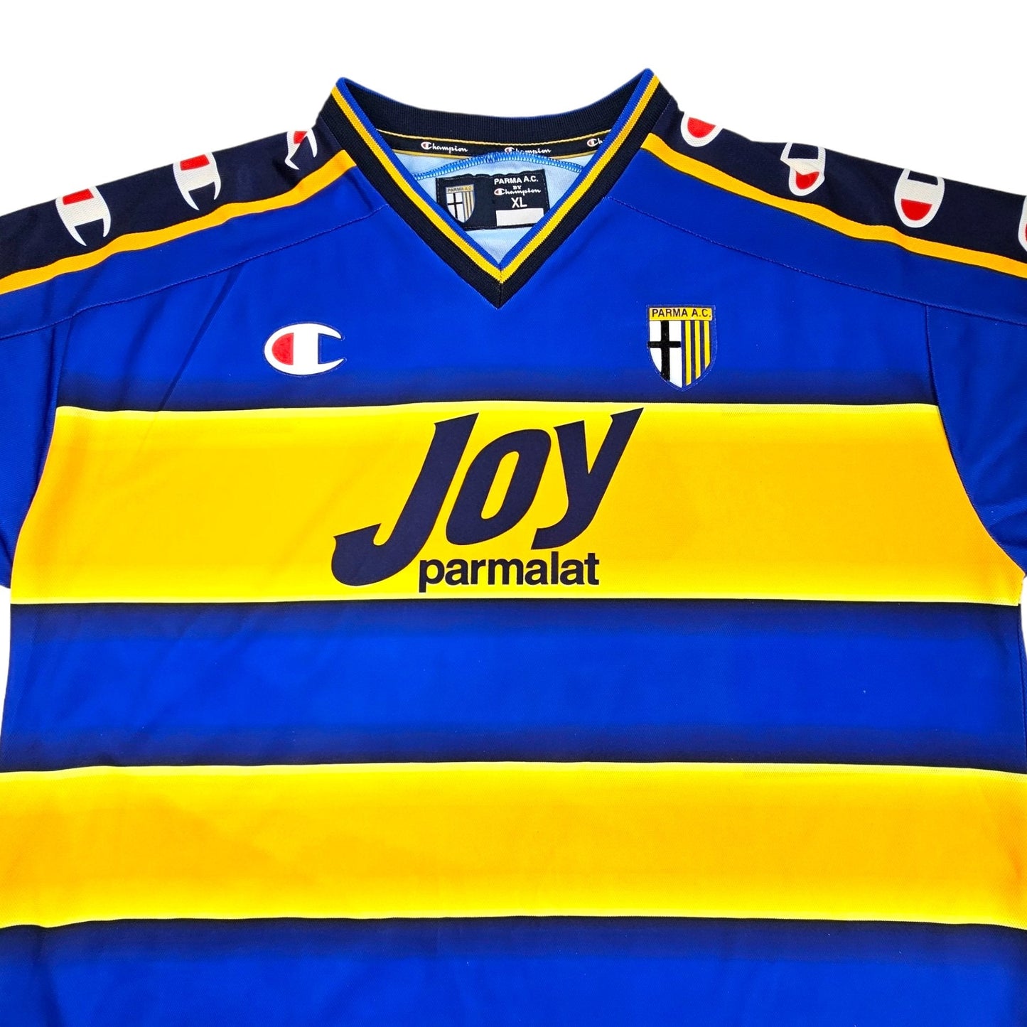 2001/02 Parma Home Football Shirt (XL) Champion #10 Nakata