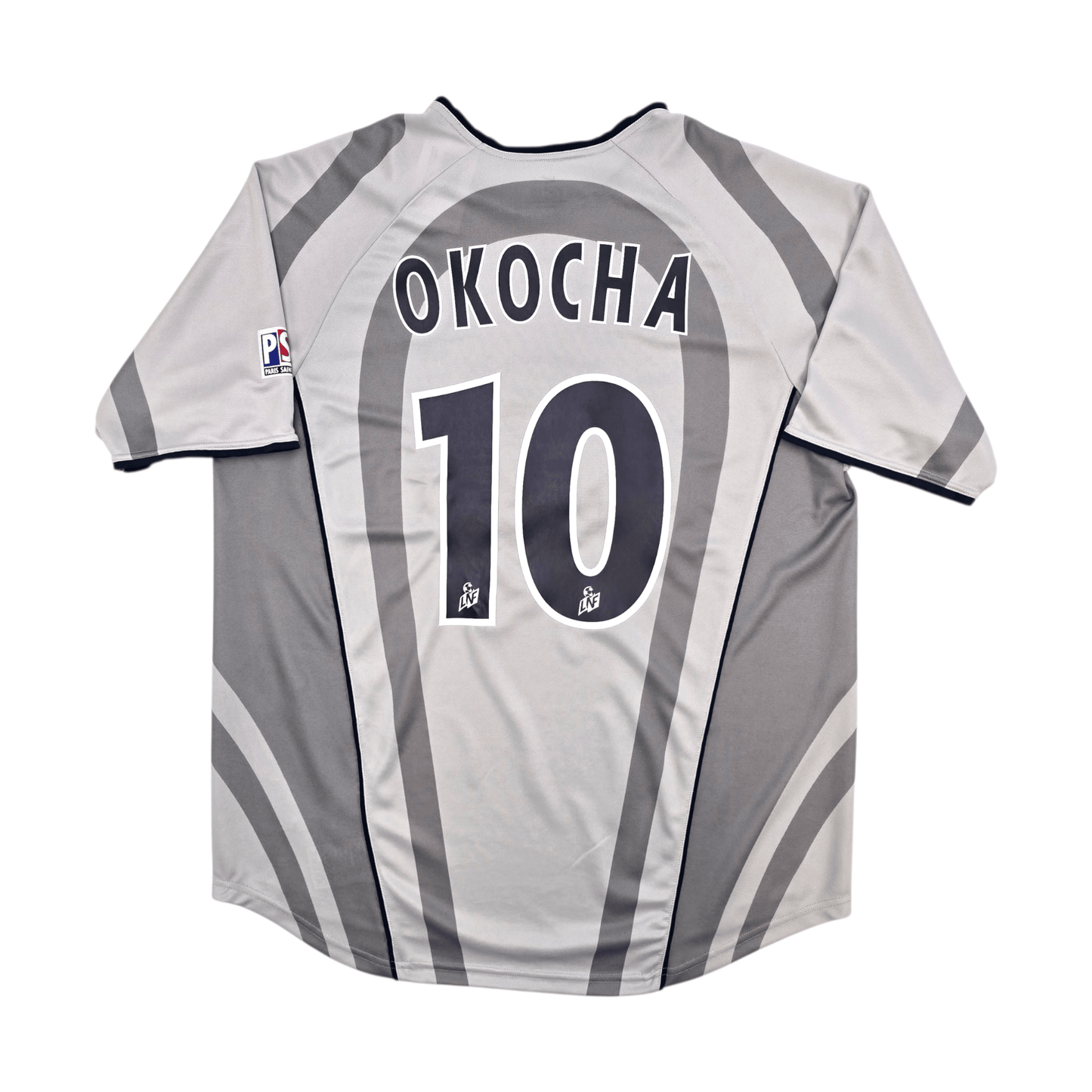 2001/02 PSG Away Football Shirt (L) Nike #10 Okocha