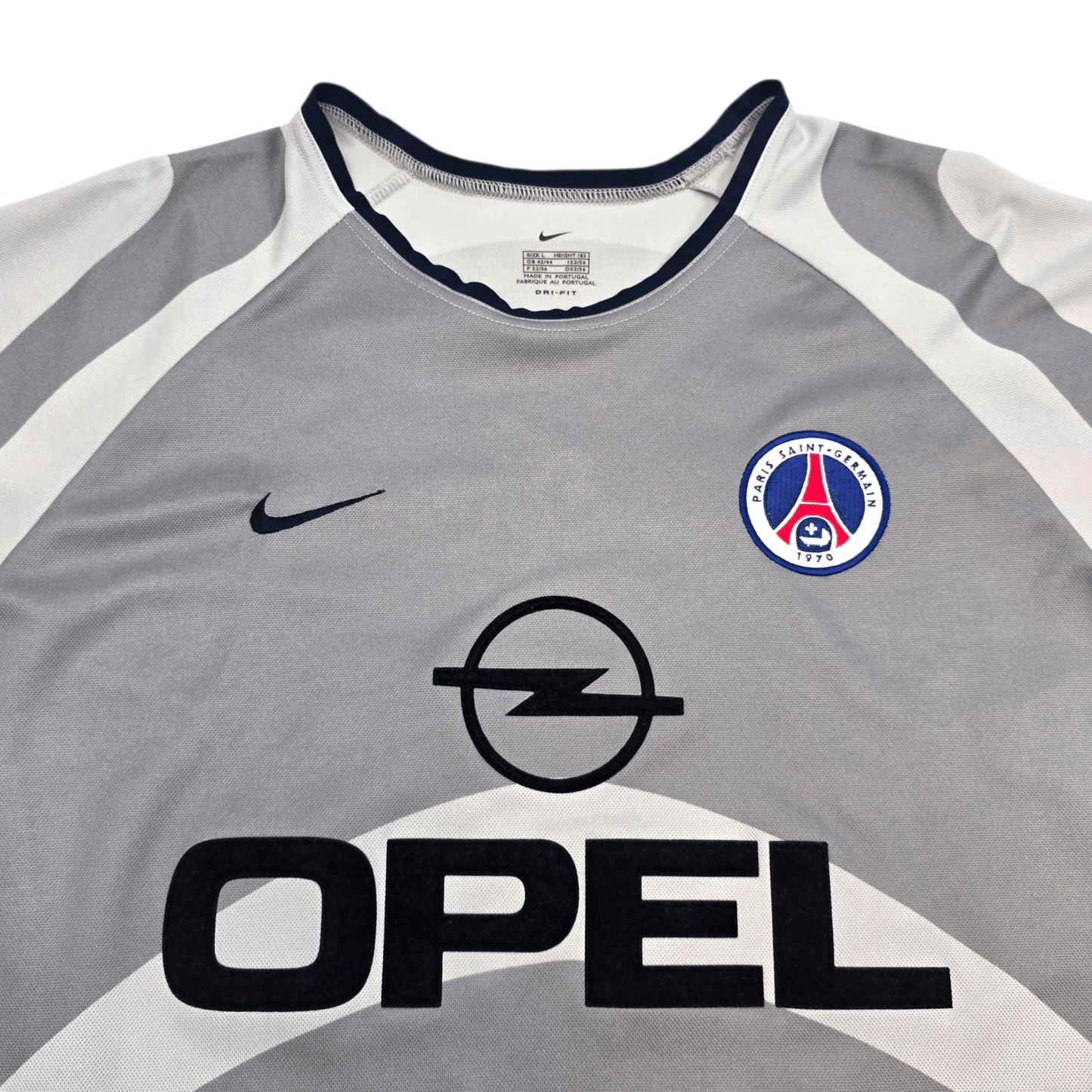 2001/02 PSG Away Football Shirt (L) Nike #10 Okocha