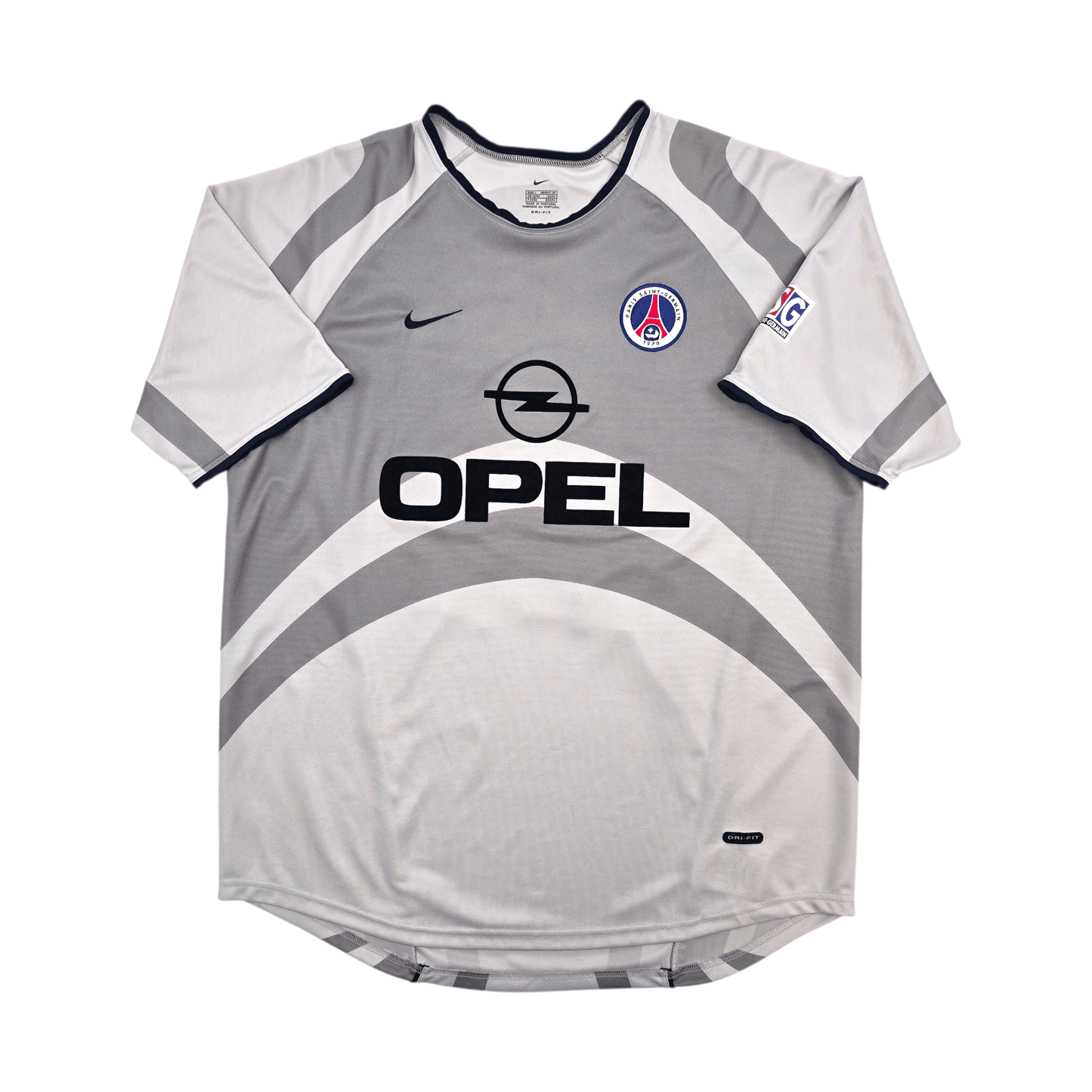 2001/02 PSG Away Football Shirt (L) Nike #10 Okocha