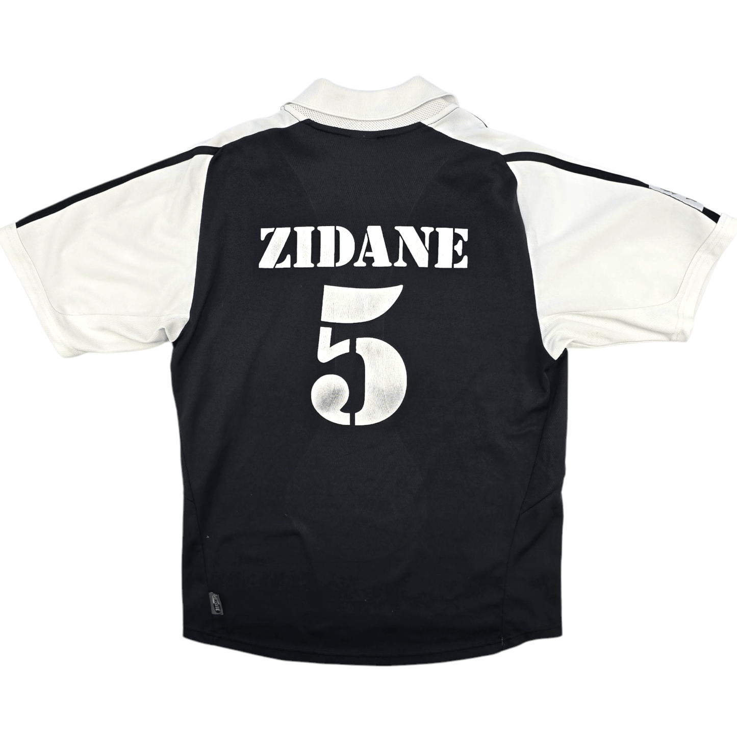 2001/02 Real Madrid Away Football Shirt (M) Adidas #5 Zidane
