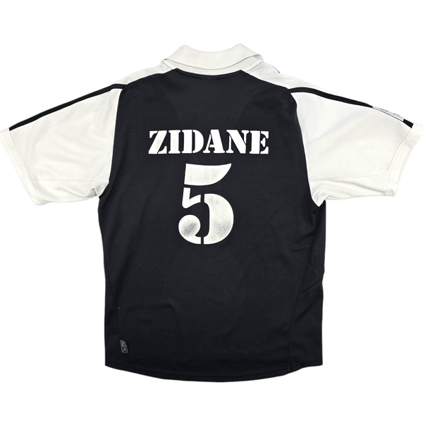 2001/02 Real Madrid Away Football Shirt (M) Adidas #5 Zidane