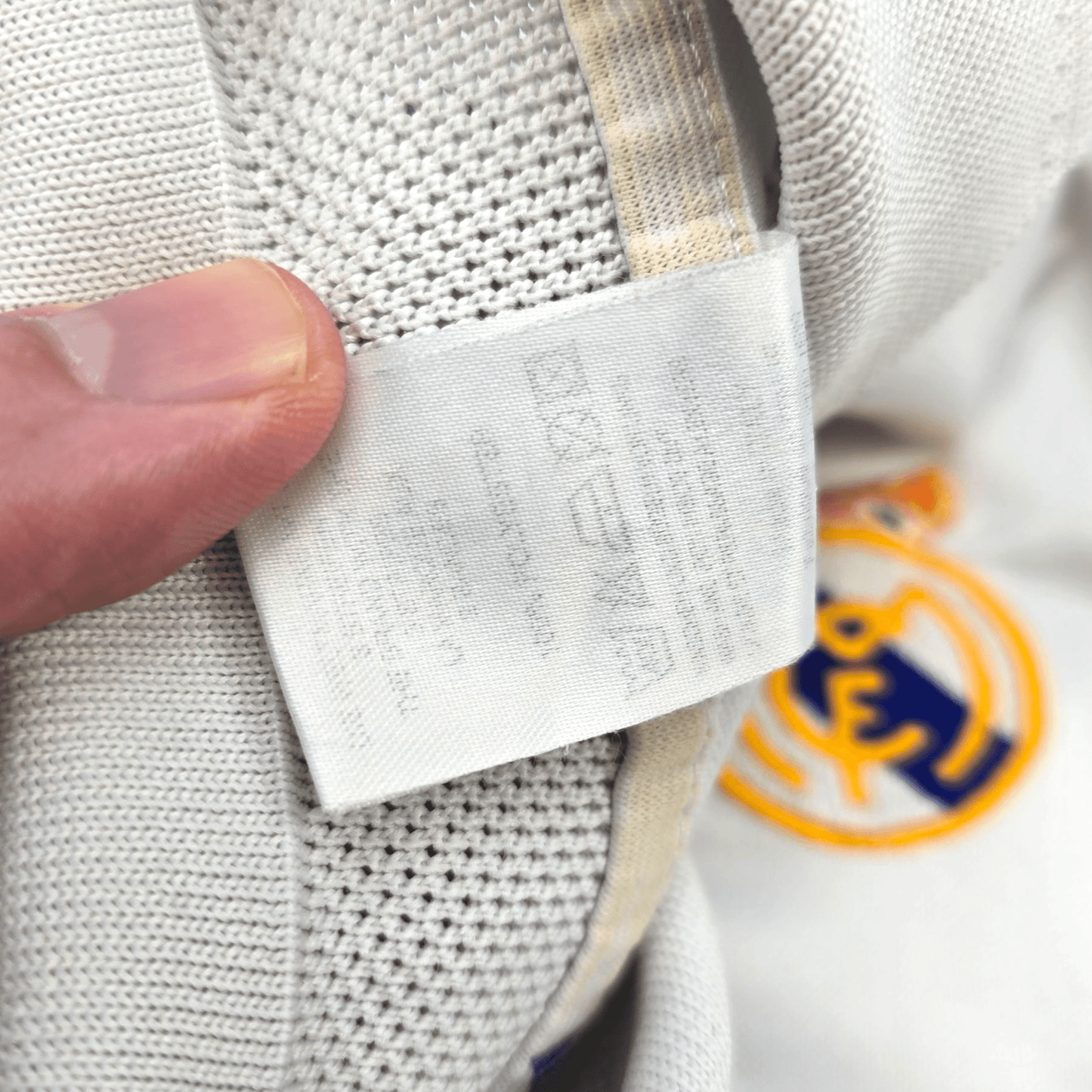 2001/02 Real Madrid Home Football Shirt (S) Adidas #5 Zidane