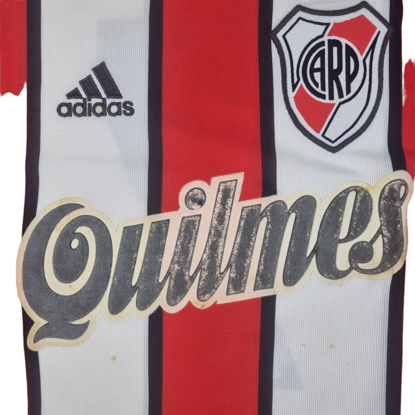 2001/02 River Plate Away Football Shirt (M) Adidas #7 Saviola