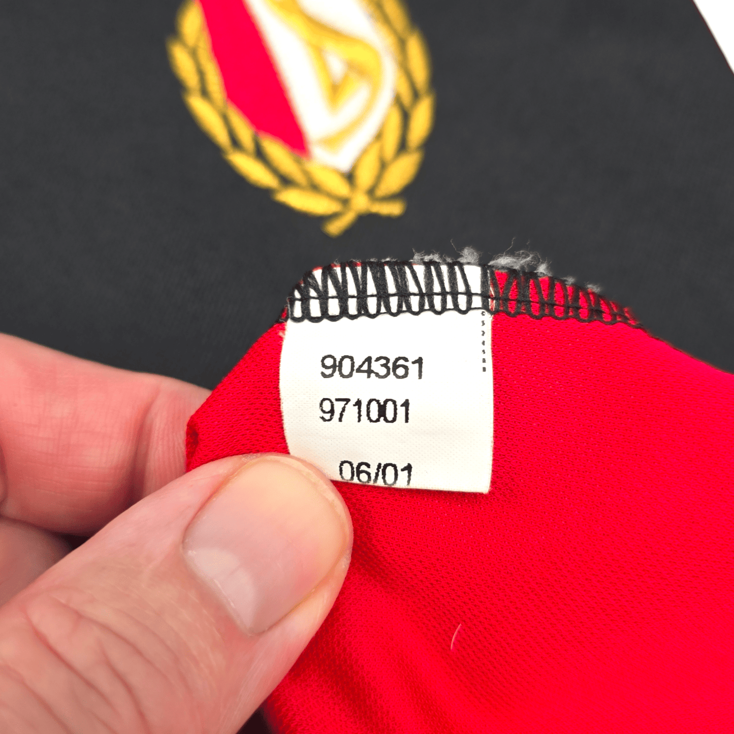 2001/02 Standard de Liège Away Football Shirt (M) Adidas