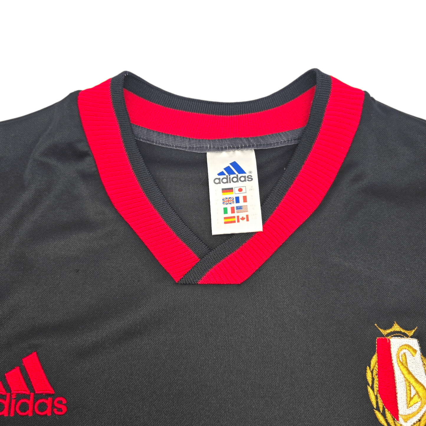 2001/02 Standard de Liège Away Football Shirt (M) Adidas