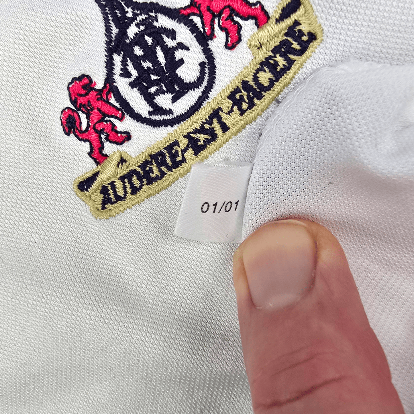 2001/02 Tottenham Hotspur Home Football Shirt (L) Adidas