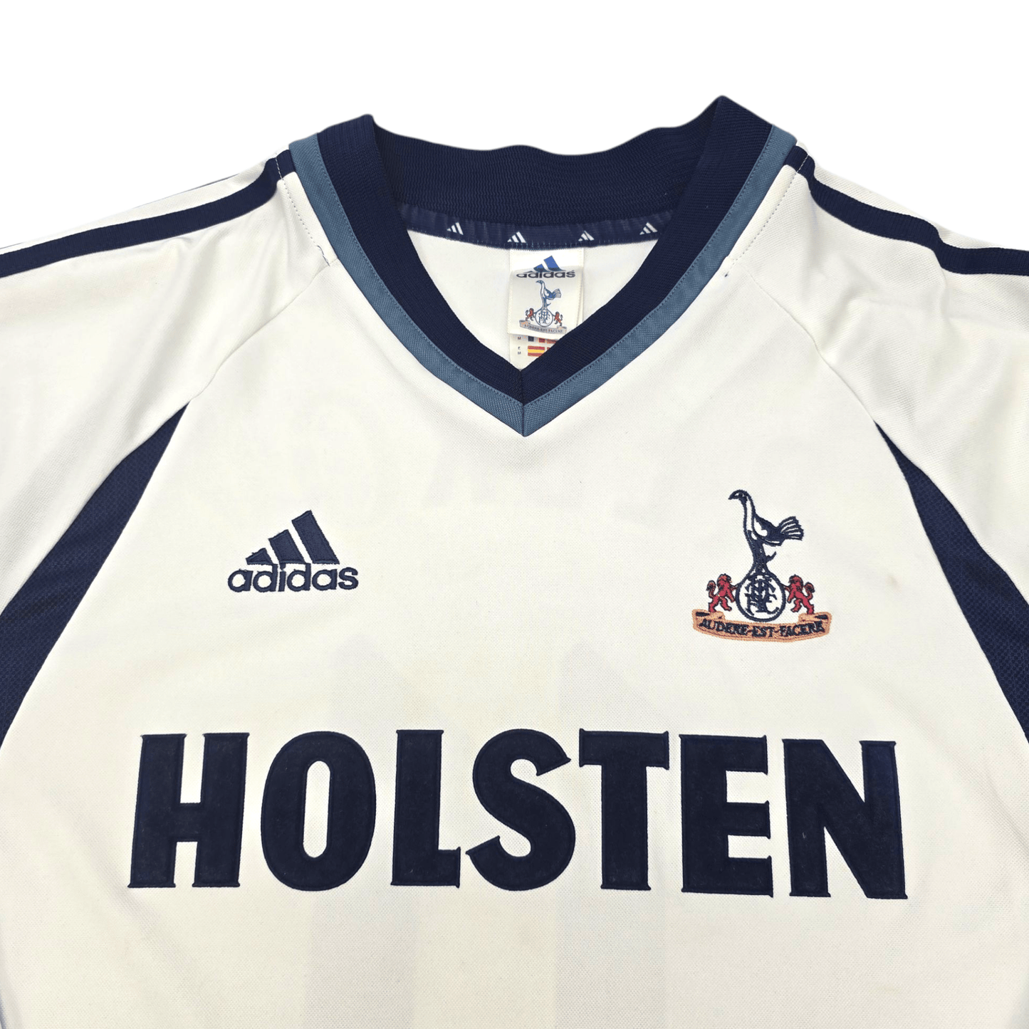 2001/02 Tottenham Hotspur Home Football Shirt (M) Adidas #11 Rebrov