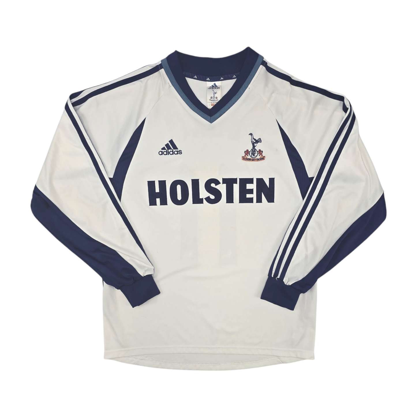 2001/02 Tottenham Hotspur Home Football Shirt (M) Adidas #11 Rebrov