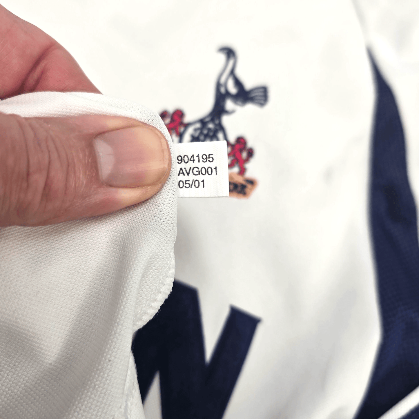 2001/02 Tottenham Hotspur Home Football Shirt (M) Adidas #11 Rebrov