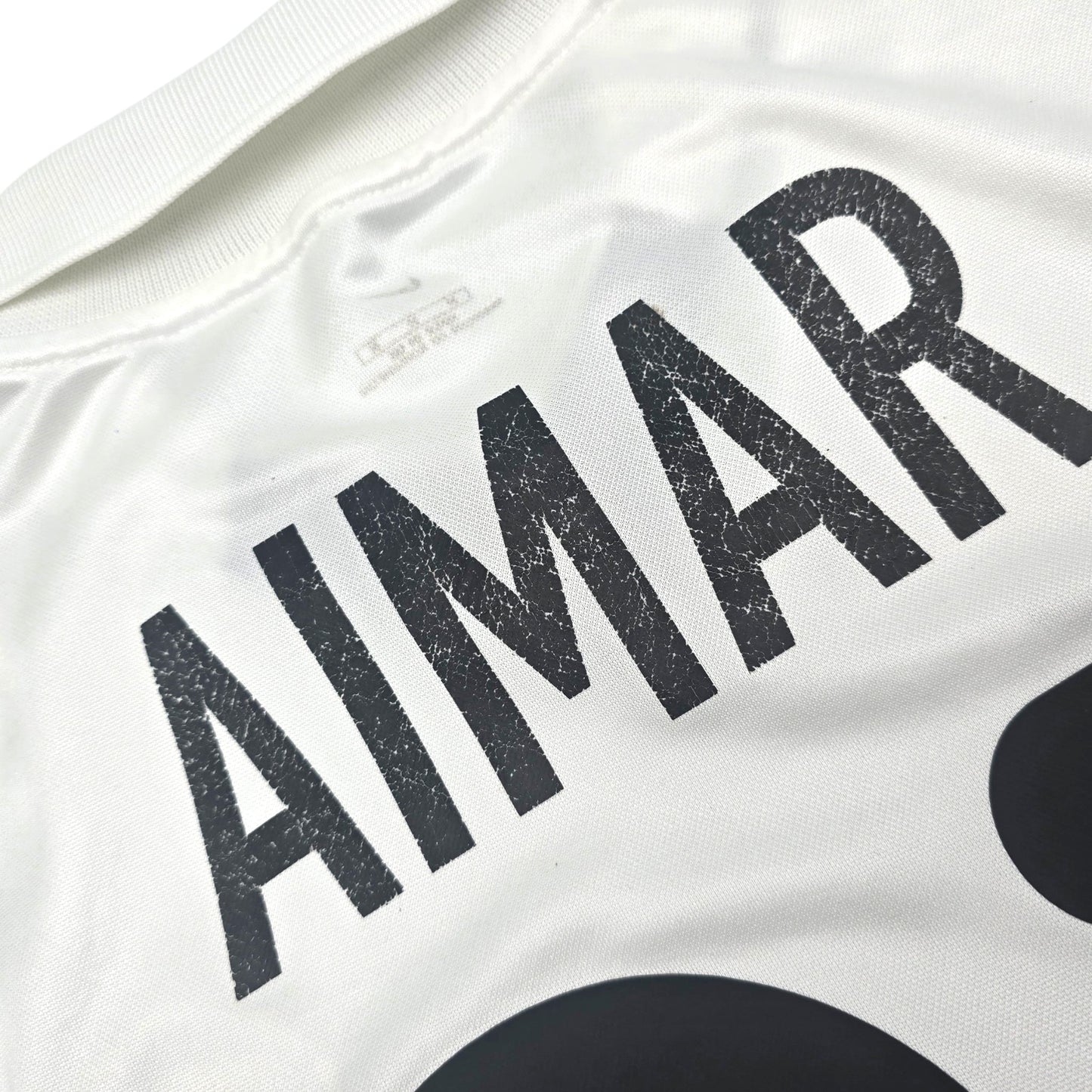 2001/02 Valencia Home Football Shirt (M) Nike #21 Aimar