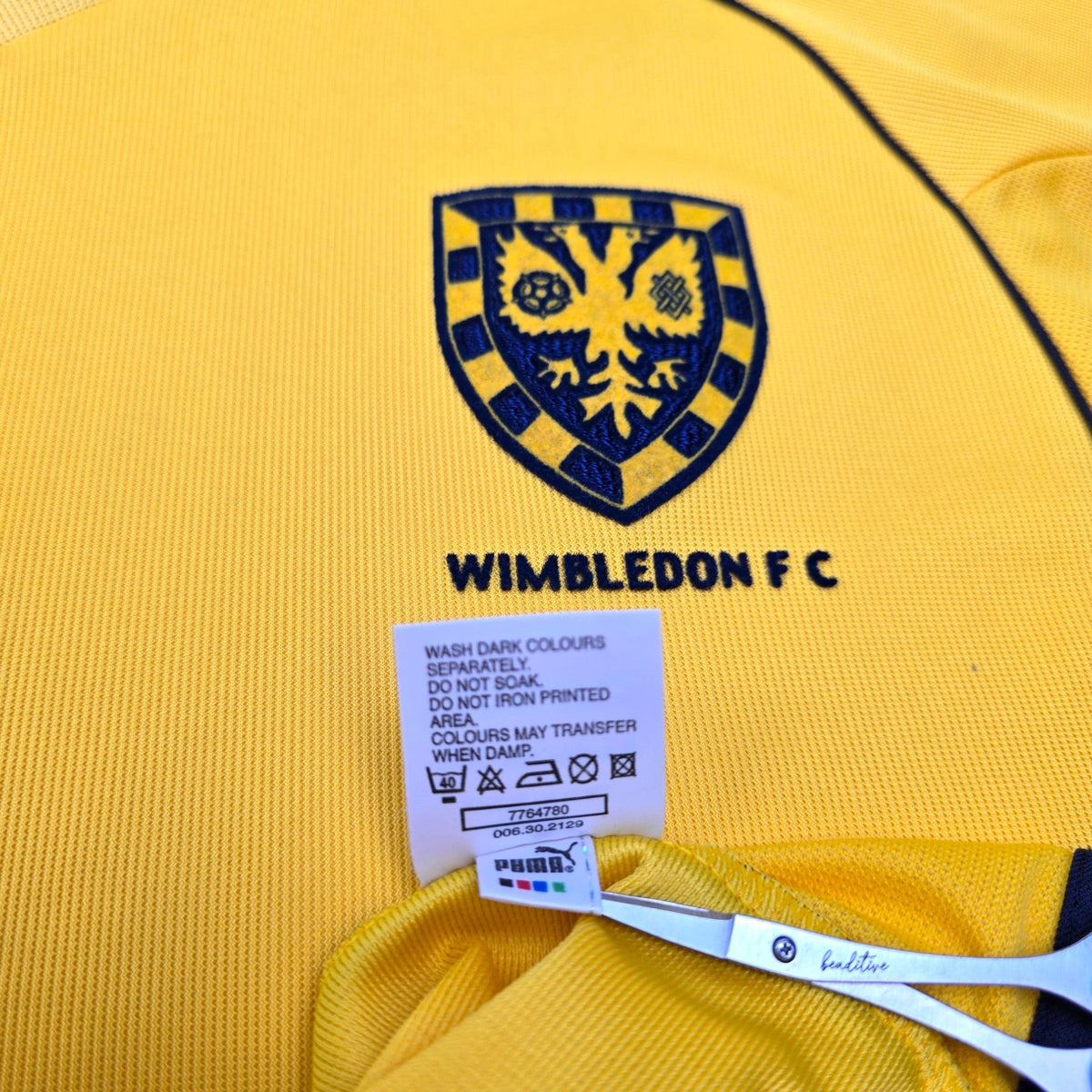 2001/02 Wimbledon Away Football Shirt (S) Puma