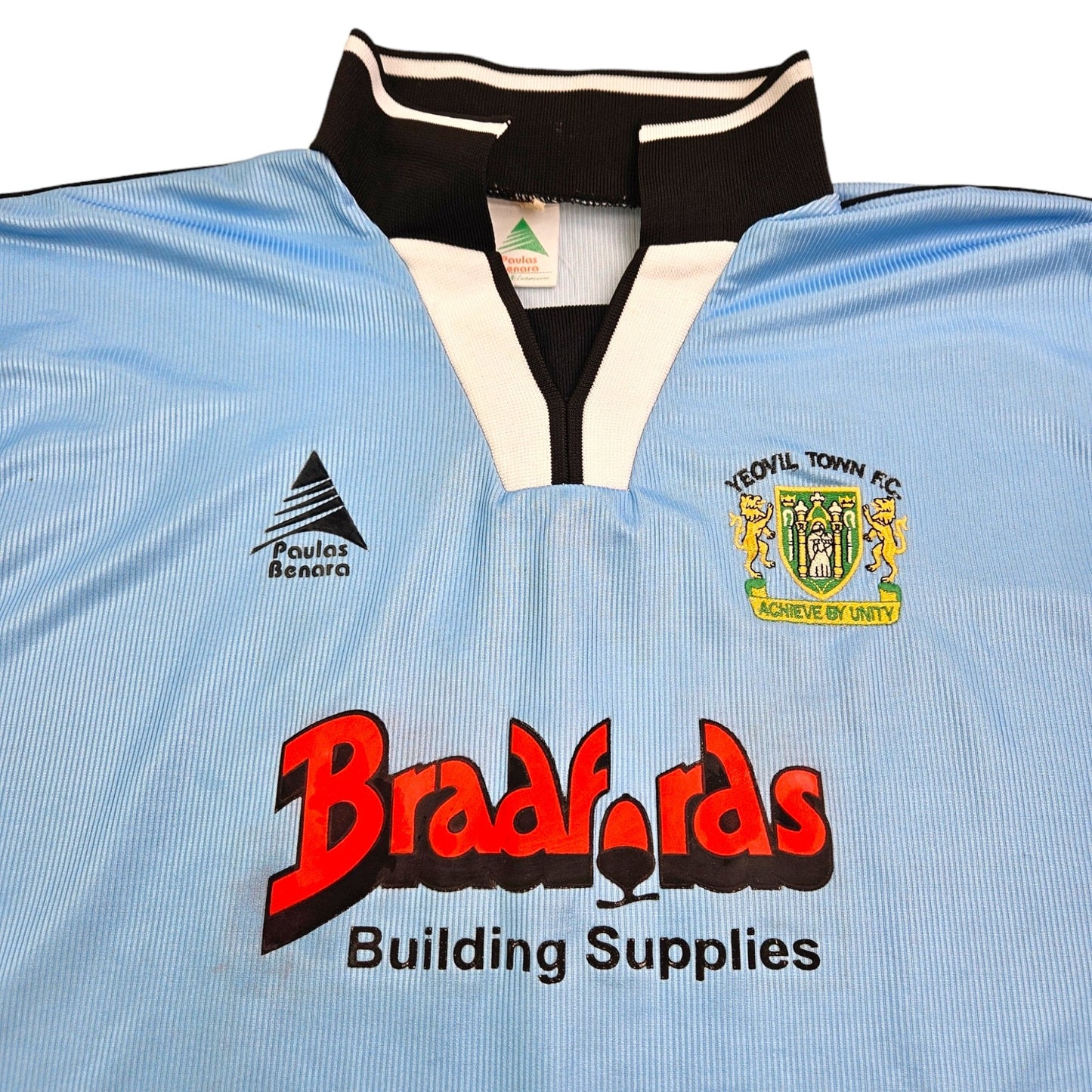 2001/02 Yeovil Town FC  Away Football Shirt (XL) Paulas Benara # 12