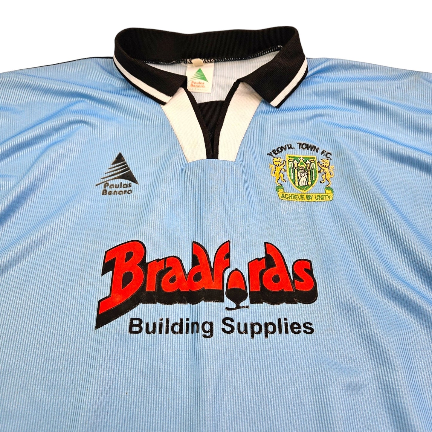 2001/02 Yeovil Town FC  Away Football Shirt (XL) Paulas Benara # 14