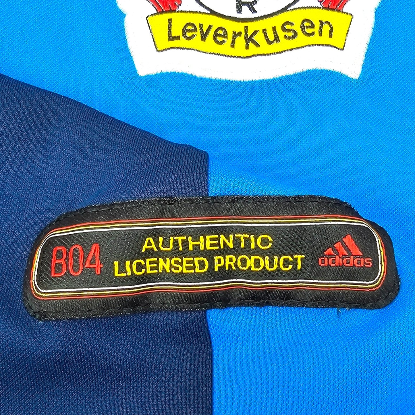 2001/03 Bayern Leverkusen Away Football Shirt (L) Adidas #27 Neuville