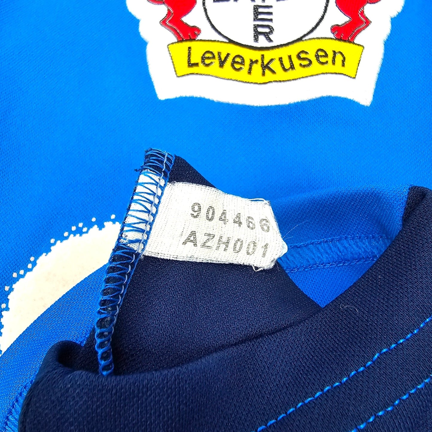 2001/03 Bayern Leverkusen Away Football Shirt (L) Adidas #27 Neuville