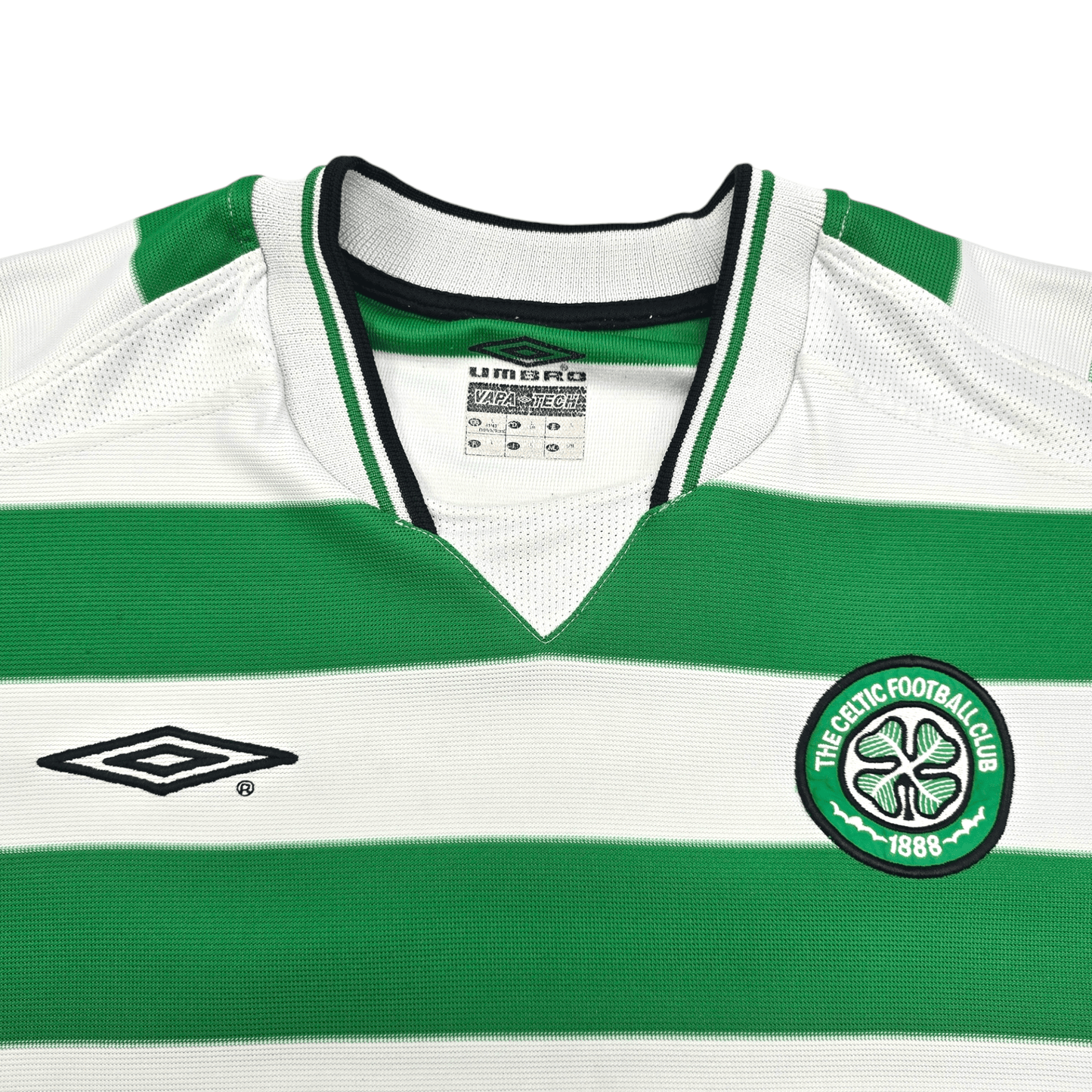 2001/03 Celtic Home Football Shirt (L) Umbro