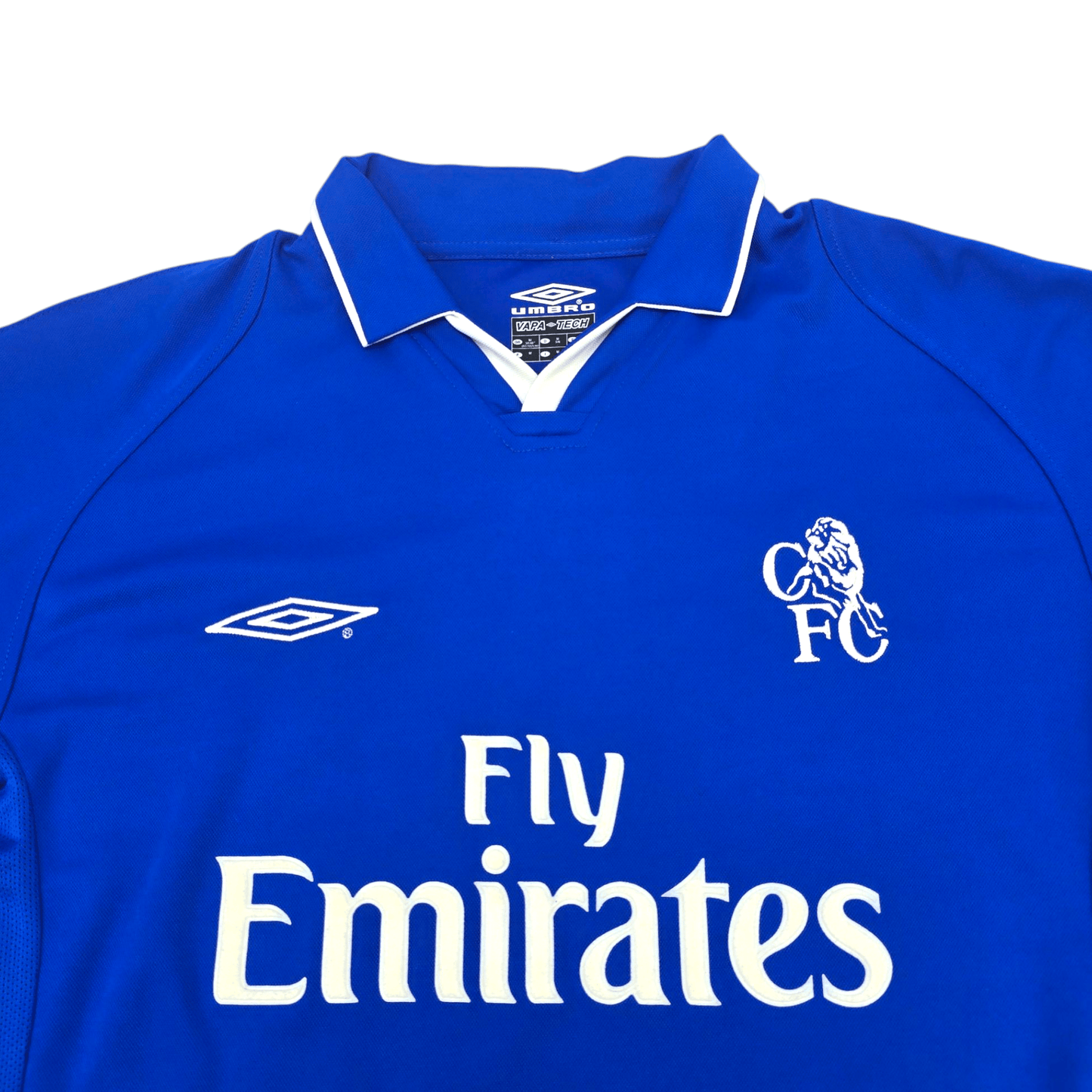 2001/03 Chelsea Home Football Shirt (M) Umbro #25 Zola