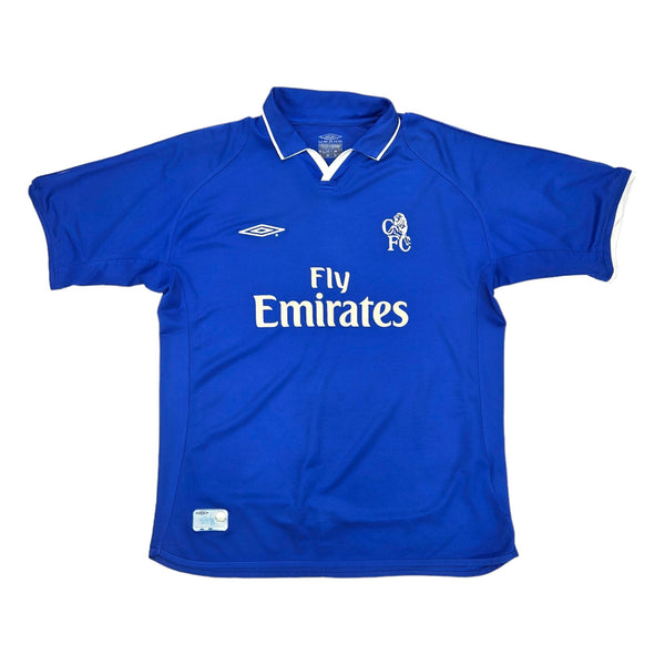 2001/03 Chelsea Home Football Shirt Umbro (XL)