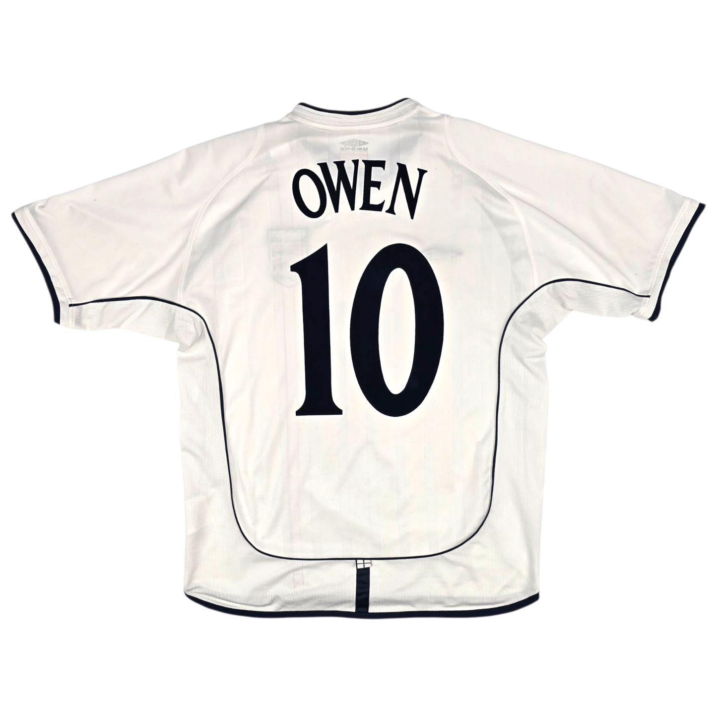 2001/03 England Home Football Shirt (L) Umbro #10 Owen