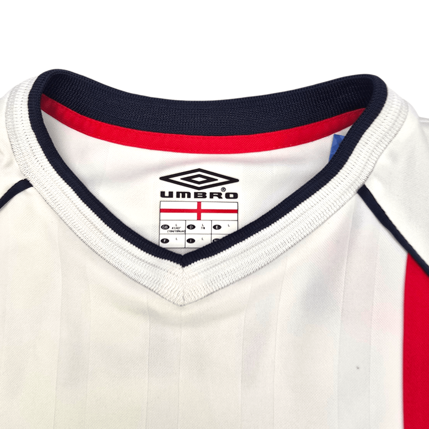 2001/03 England Home Football Shirt (L) Umbro #10 Owen
