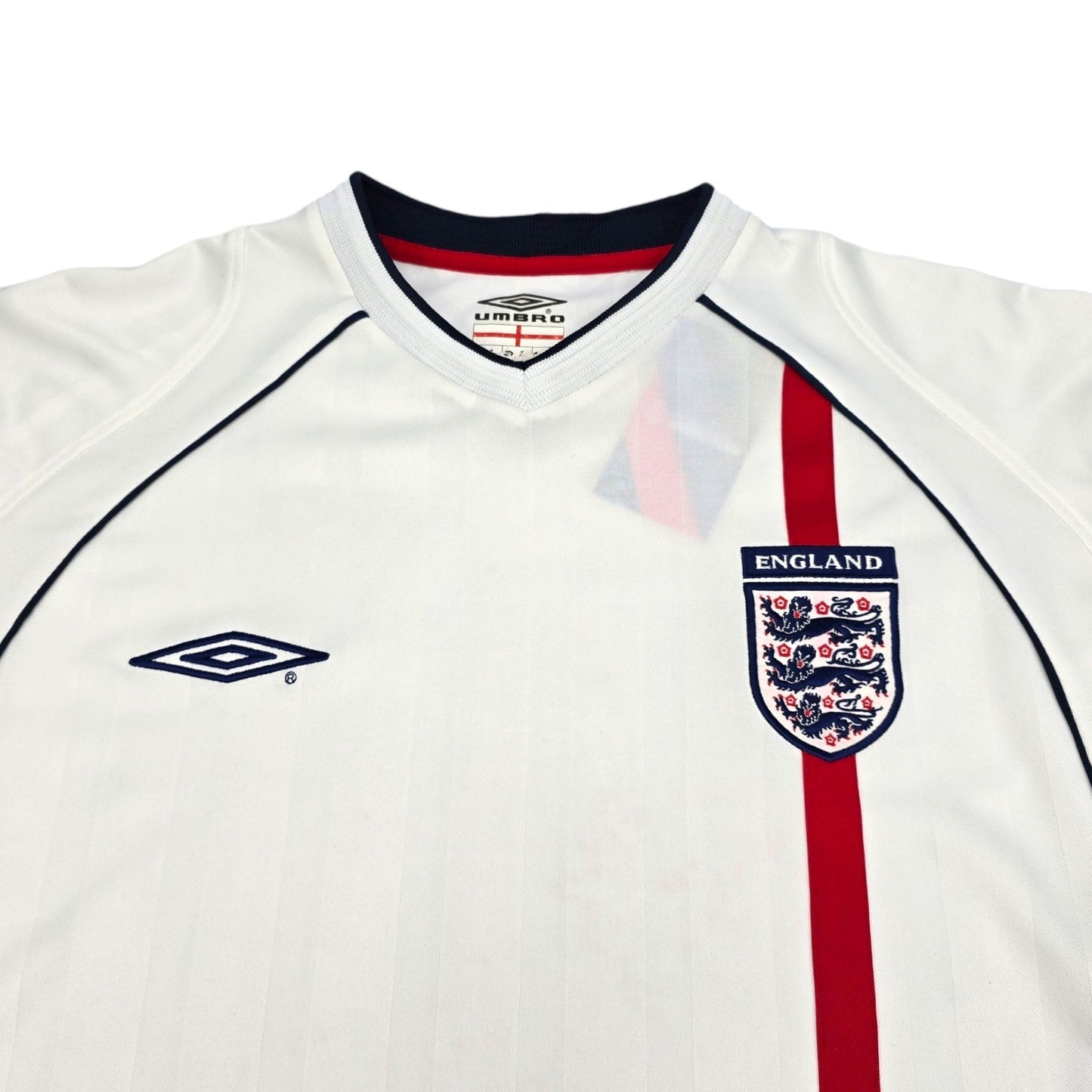 2001/03 England Home Football Shirt (M) Umbro