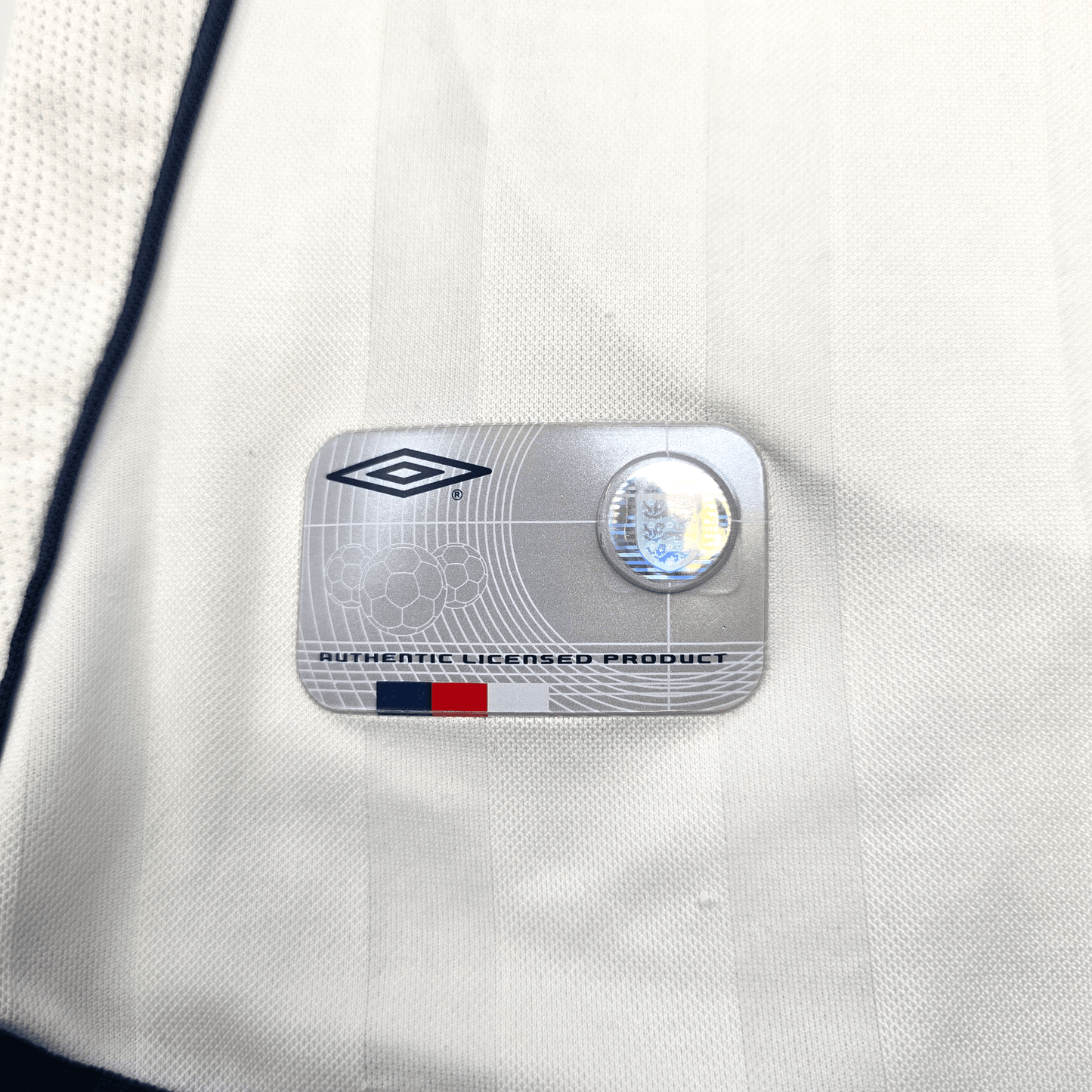2001/03 England Home Football Shirt (S) Umbro #8 Scholes