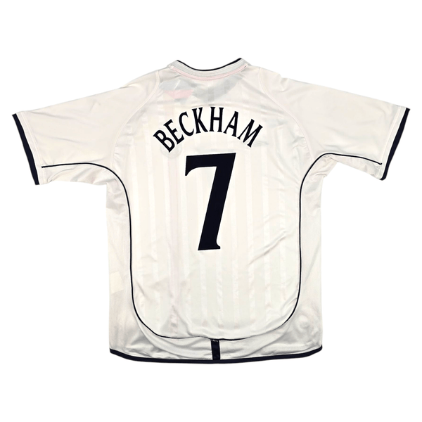 2001/03 England Home Football Shirt (XL) Umbro #7 Beckham