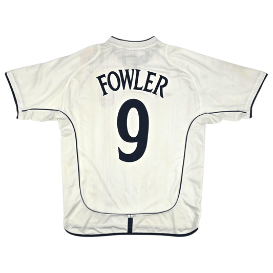 2001/03 England Home Football Shirt (XL) Umbro #9 Fowler