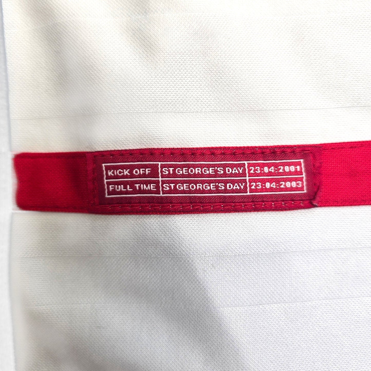2001/03 England Home Football Shirt (XL) Umbro #9 Fowler
