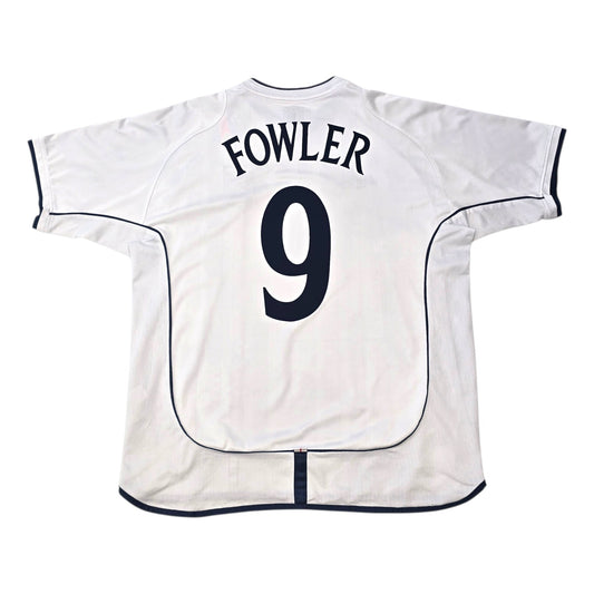 2001/03 England Home Football Shirt (XL) Umbro #9 Fowler