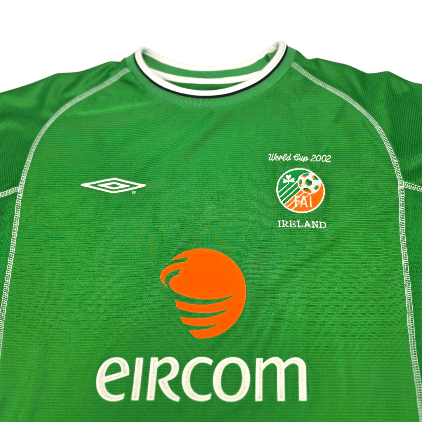 2001/03 Ireland Home Football Shirt (XL) Umbro #10 Keane