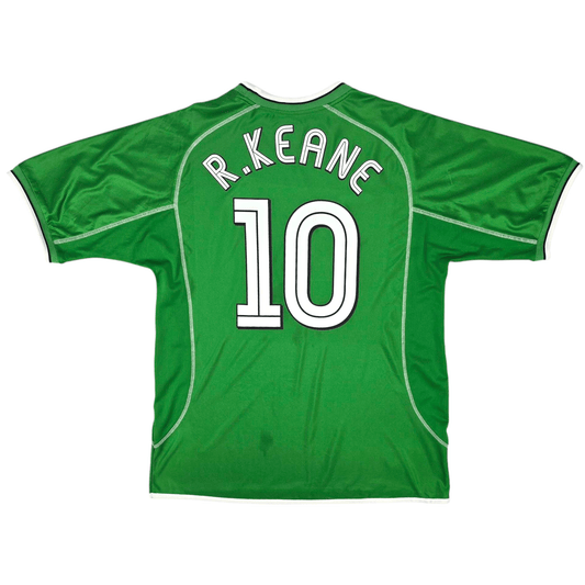 2001/03 Ireland Home Football Shirt (XL) Umbro #10 Keane