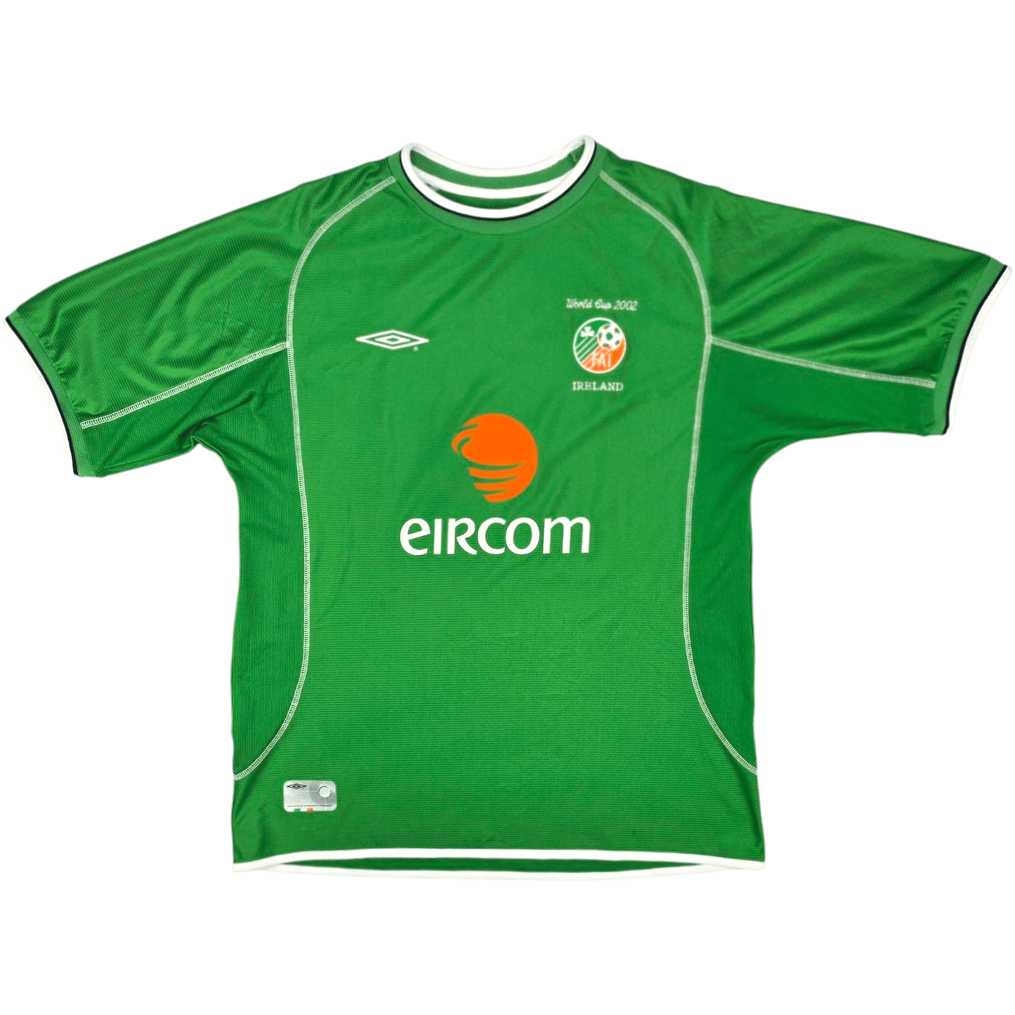 2001/03 Ireland Home Football Shirt (XL) Umbro #10 Keane