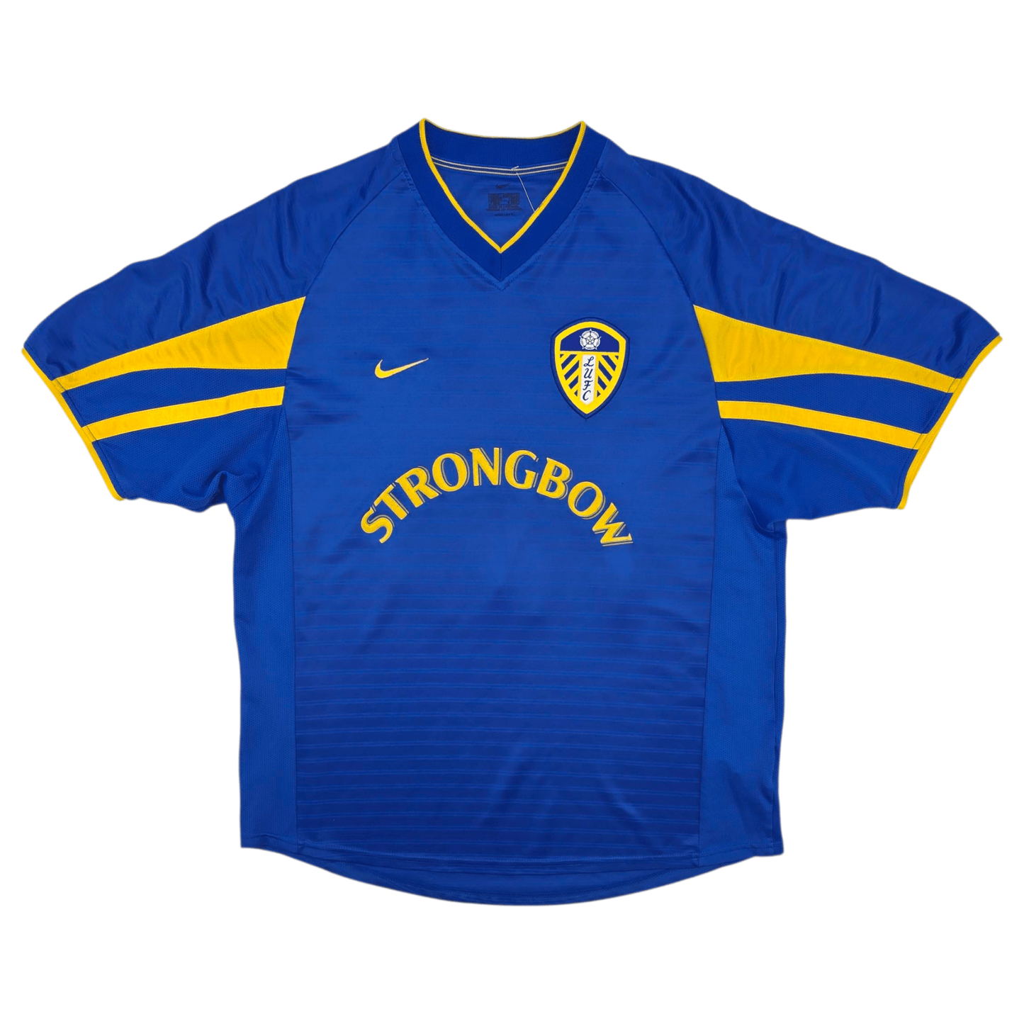 2001/03 Leeds United Away Football Shirt (M) Nike #23 Batty