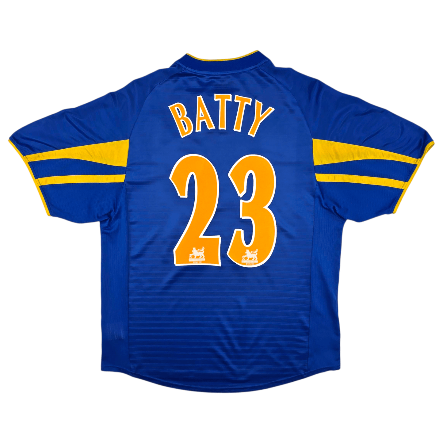 2001/03 Leeds United Away Football Shirt (M) Nike #23 Batty
