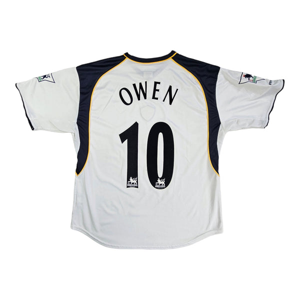 2001/03 Liverpool Away Football Shirt (XL) Reebok #10 Owen
