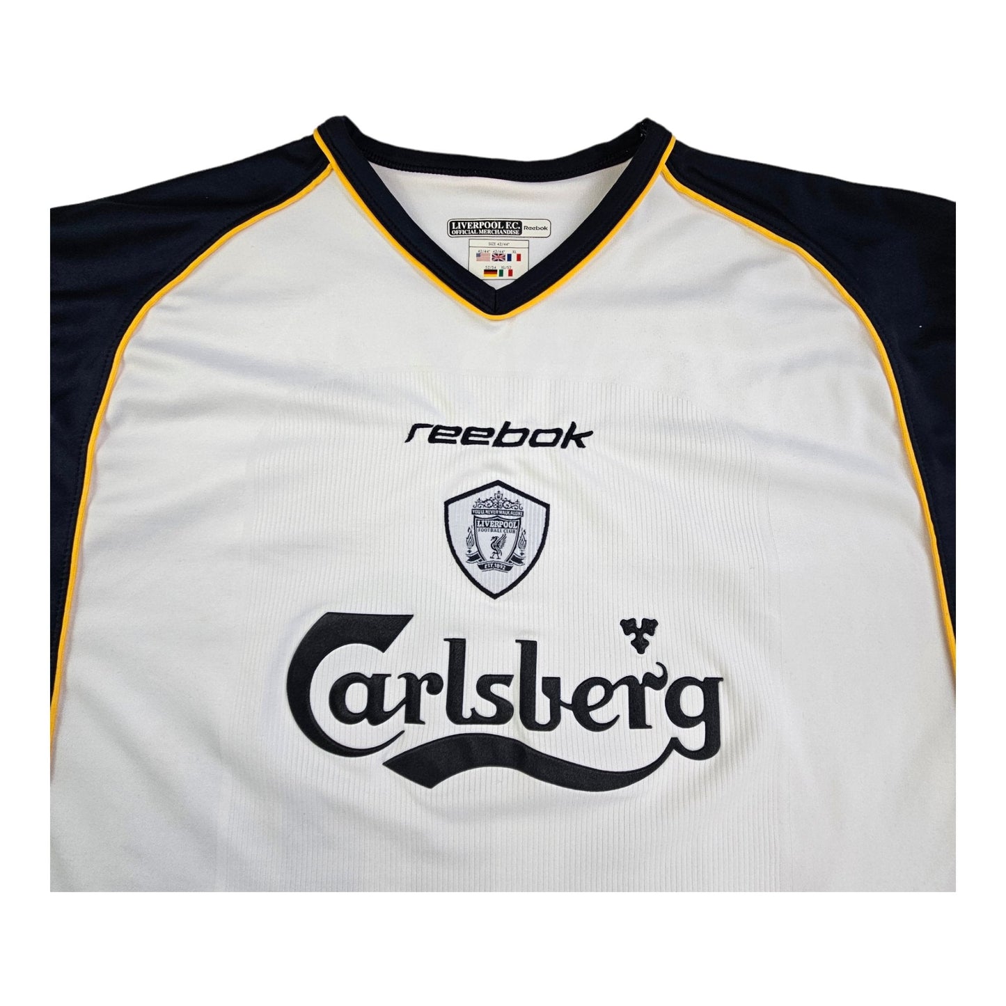 2001/03 Liverpool Away Football Shirt (XL) Reebok #10 Owen