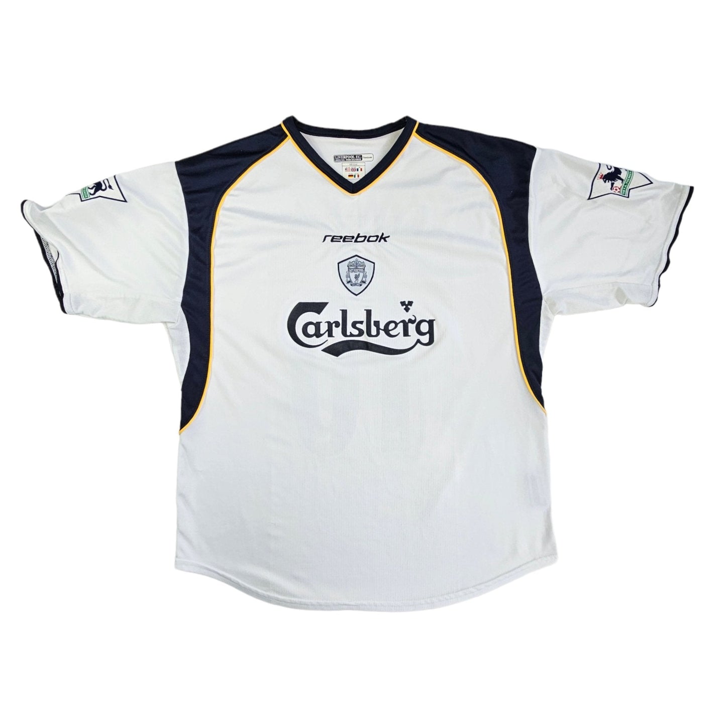 2001/03 Liverpool Away Football Shirt (XL) Reebok #10 Owen