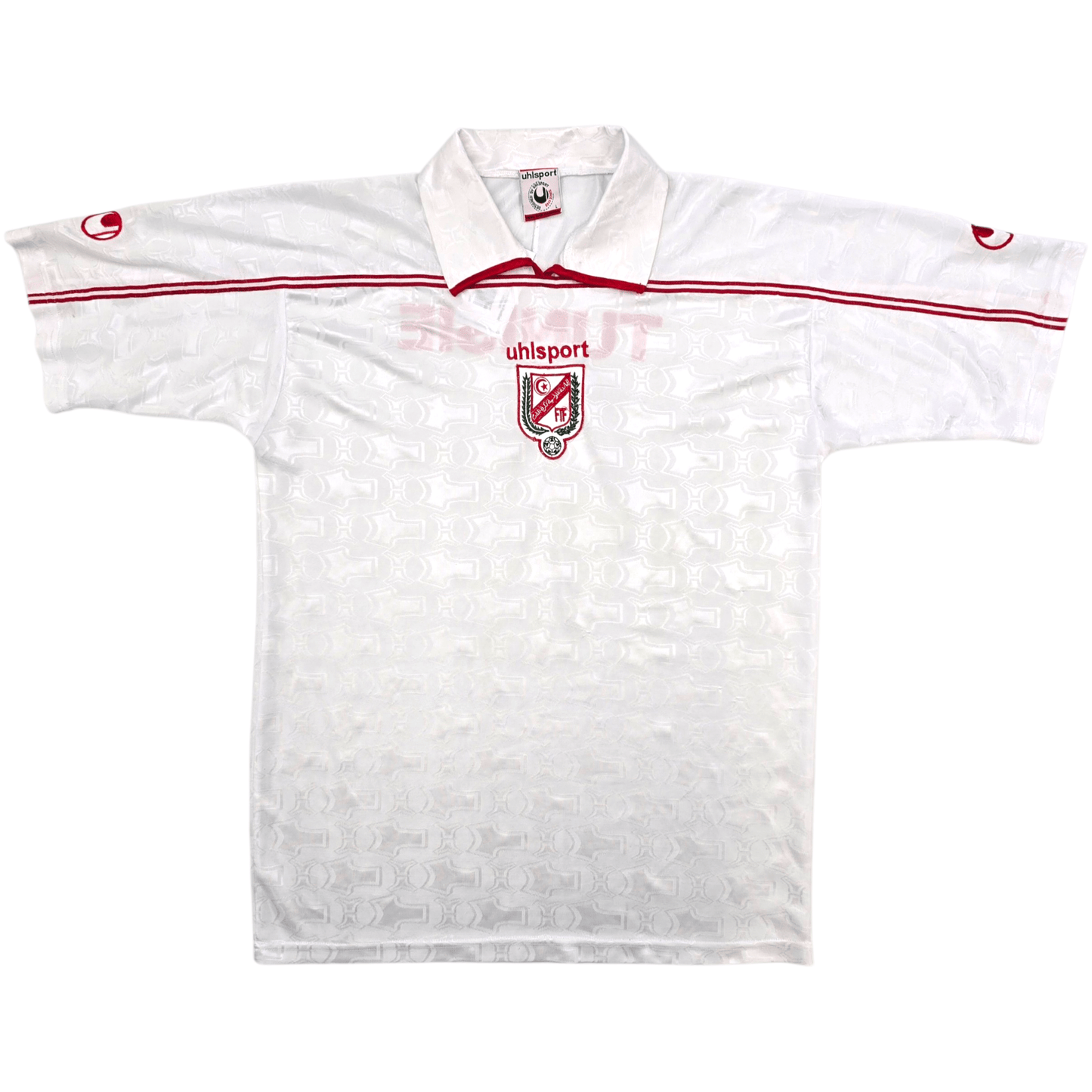 2001/03 Tunisia Home Football Shirt (L) Uhlsport